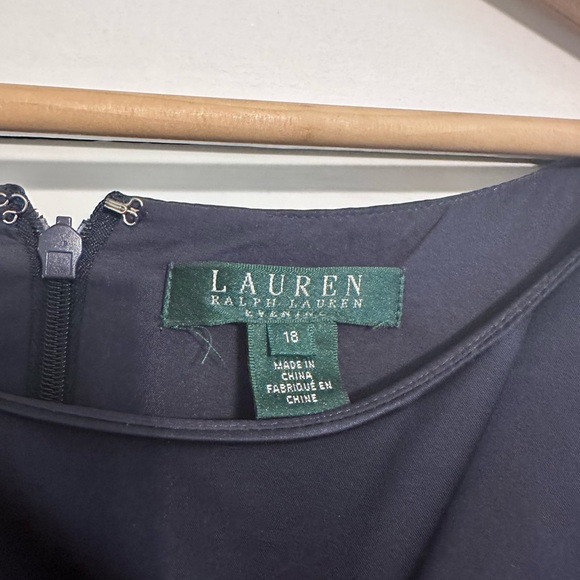 Ralph Lauren Evening Dress, Size 18, Dark Purple - Picture 2 of 3